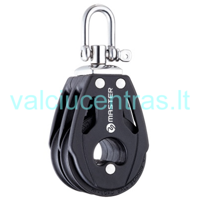 Master dvigubas pasukamas blokas su šekeliu 40mm